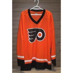 NHL Officially Licensed Orange Philadelphia Flyers Jersey XL